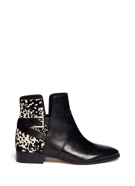 michael kors black white cow fur shoes|macy's Michael Kors shoes.